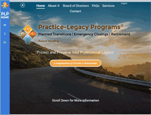 Tablet Screenshot of practice-legacy.com